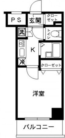 スカイコート・ヴィーダ五反田ウエストの物件間取画像